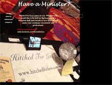 Tablet Screenshot of hitchedforless.com